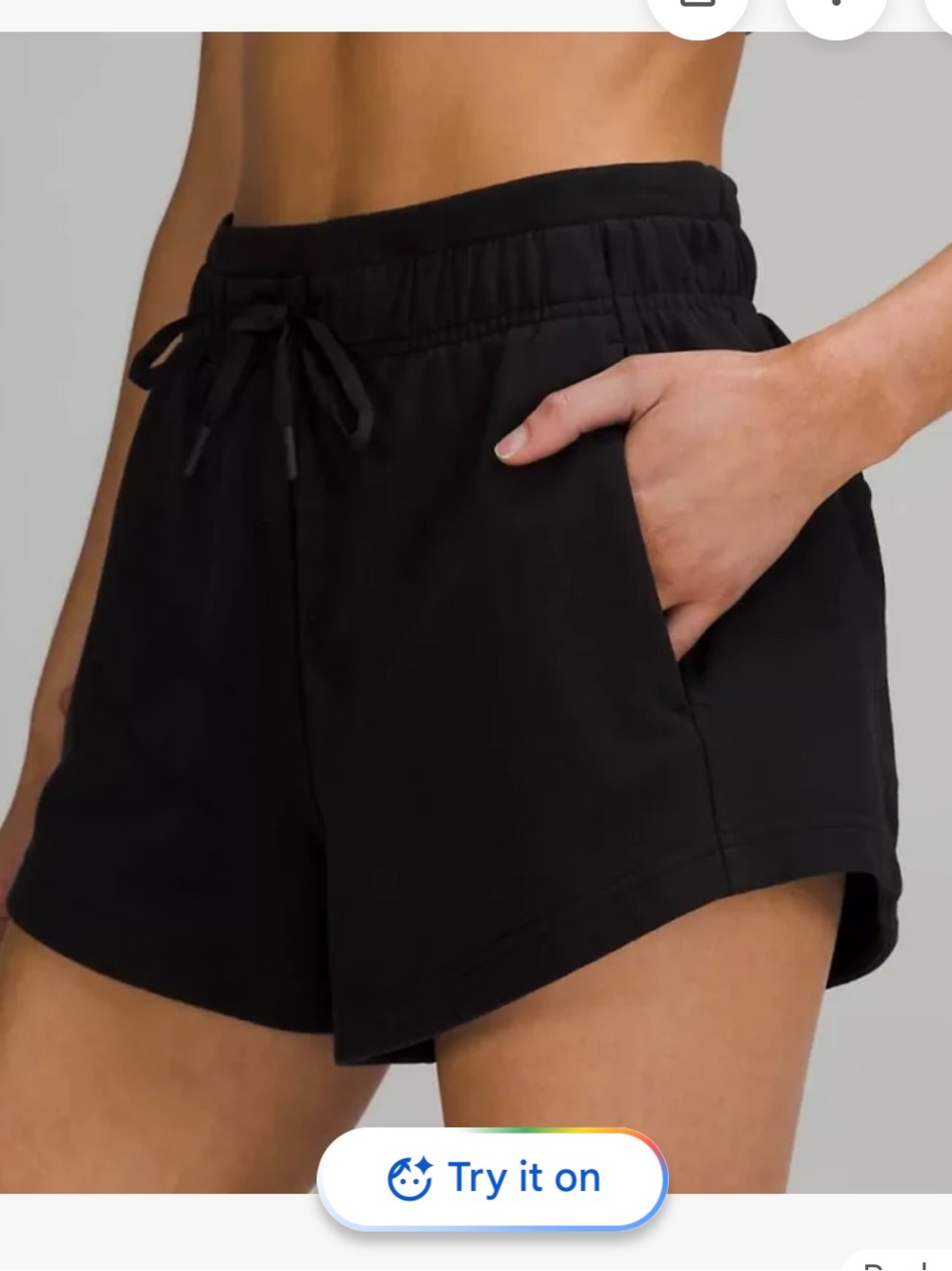 lululemon athletica Black High-Rise Athletic Shorts